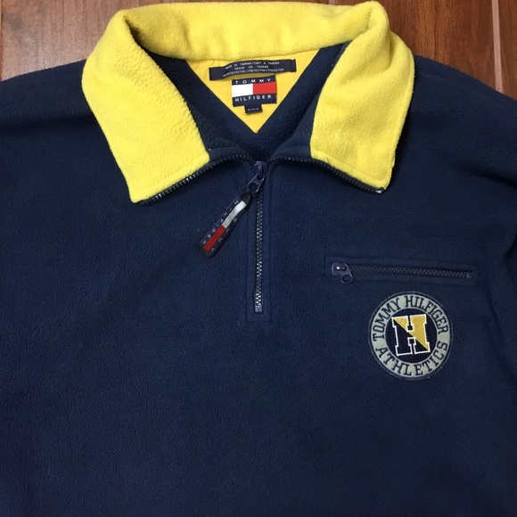 Tommy Hilfiger Other - Vintage Quarter Zip Tommy Hilfiger Sweatshirt SZ M